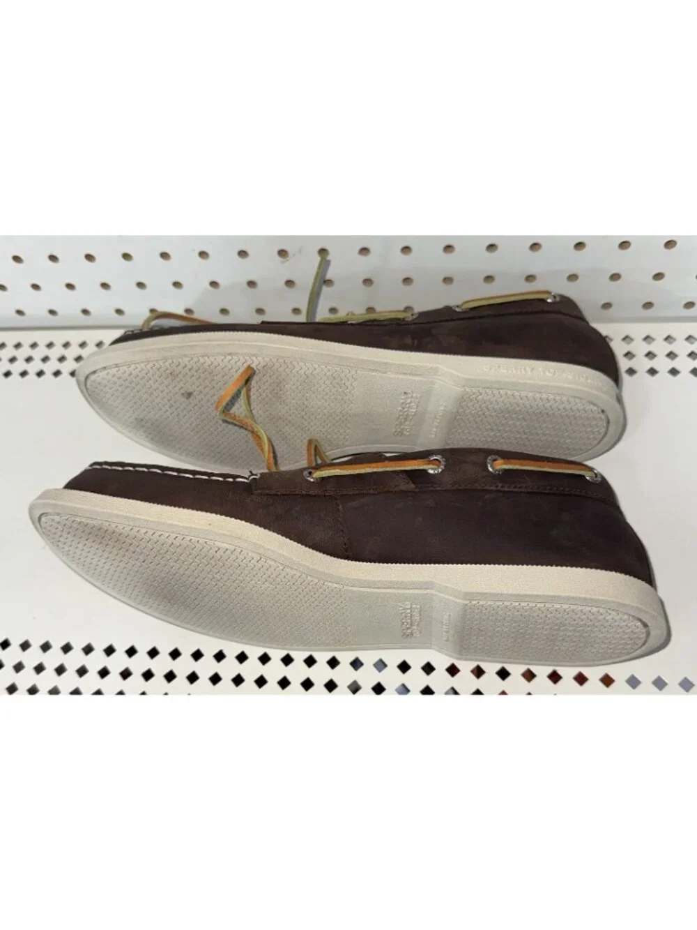 Sperry Top-Sider Authentic Original Mens Leather Casual Boat Shoes Size 11.5